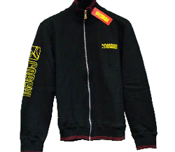 BLACK SWEATSHIRT WITH ZIP